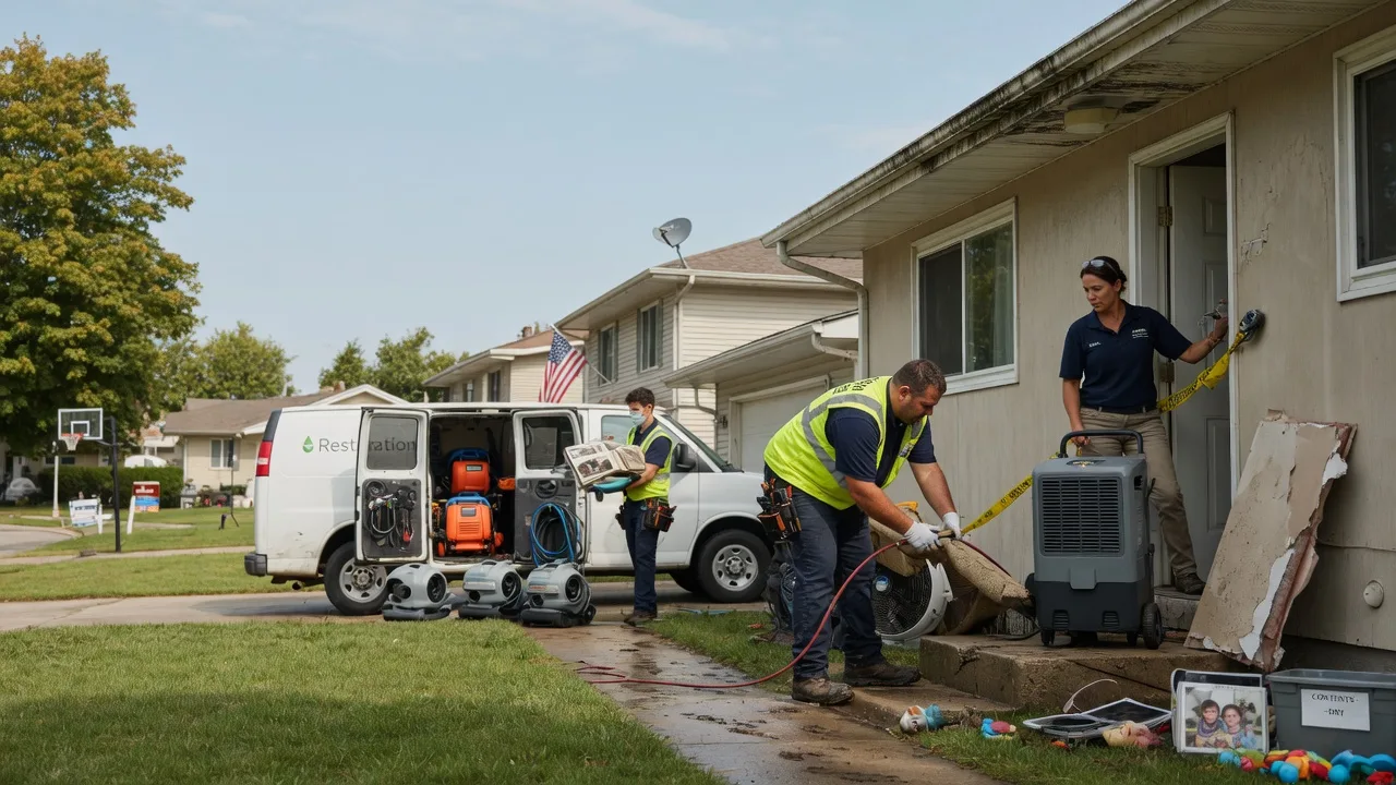 Water Damage Restoration in Papillion, NE near me